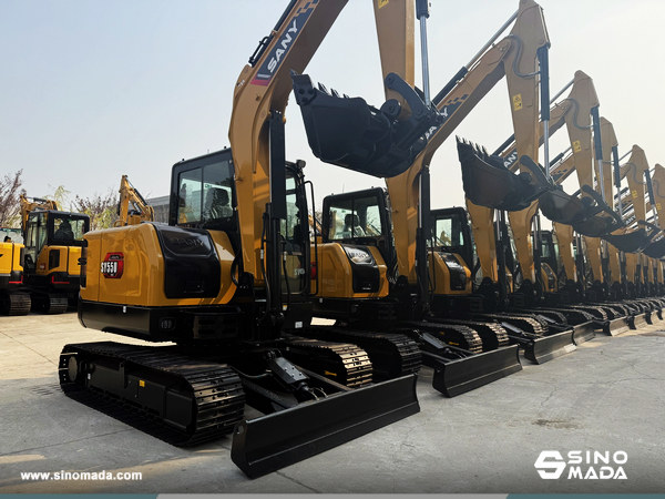 Costa Rica - 2 Units SANY SY55U Crawler Excavators