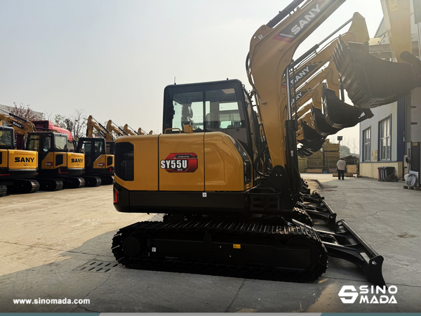Costa Rica - 2 Units SANY SY55U Crawler Excavators