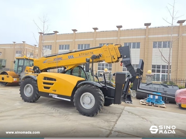 Russia - 1 Unit XCMG XTF5017K Telehandler & 1 XC938 Wheel Loader & 1 XC770K Skid Steer Loader
