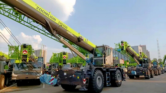 ZOOMLION Exported Large Quantities Of Rough-terrain Cranes To Africa