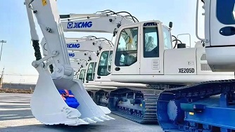 XCMG Customized XE205D Excavator Exported To Thailand