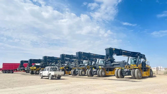 XCMG Reach Stackers Delivered to Mongolia in Large Quantities