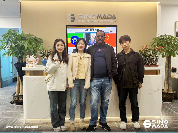 Ethiopia Customer Visited SINOMADA Office