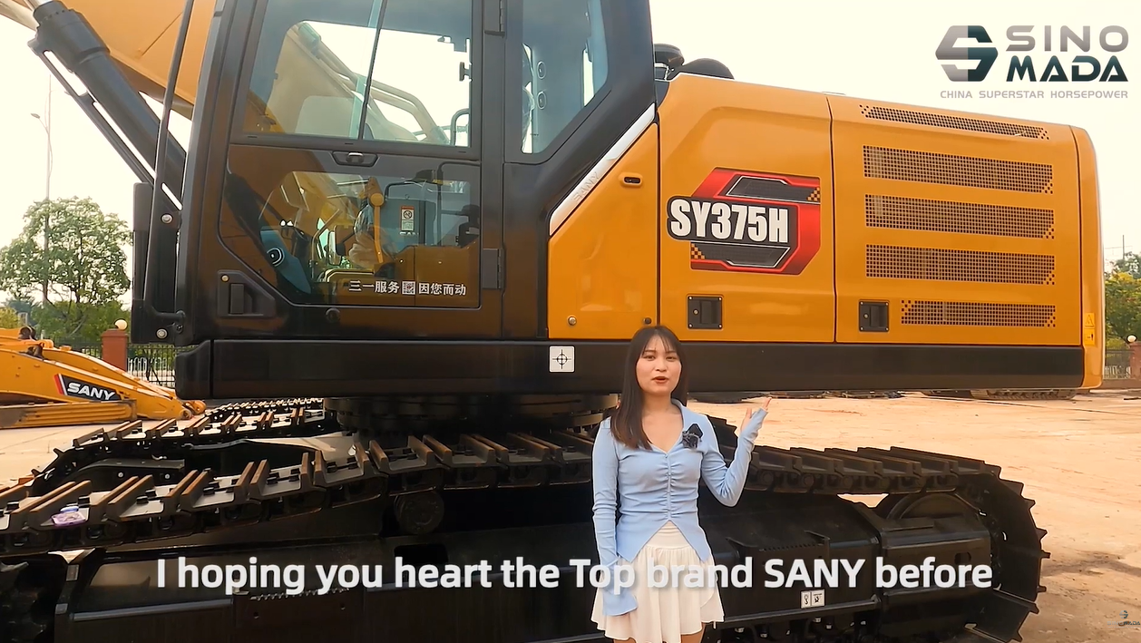 SINOMADA | SANY SY375H Crawler Excavator
