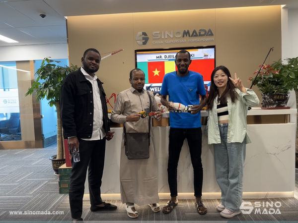 Cameroon Customers Visited SINOMADA Office