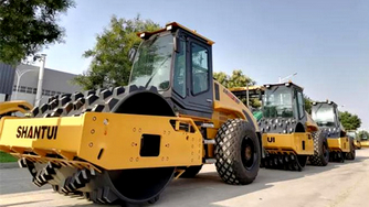 SHANTUI Delivers A Batch of Small-tonnage All-hydraulic Road Rollers To Russia