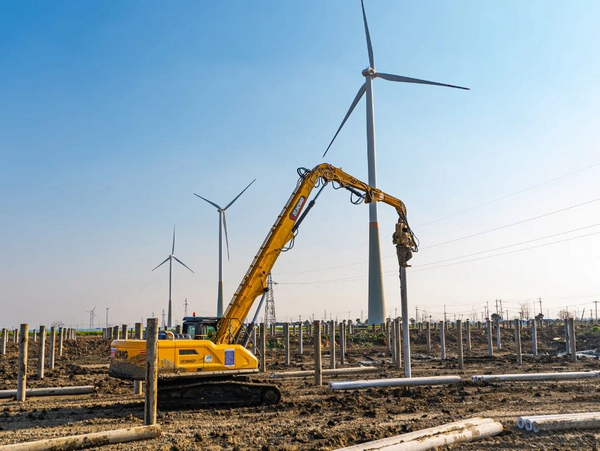 XCMG Achieves 57 Second Pile Driving Efficiency