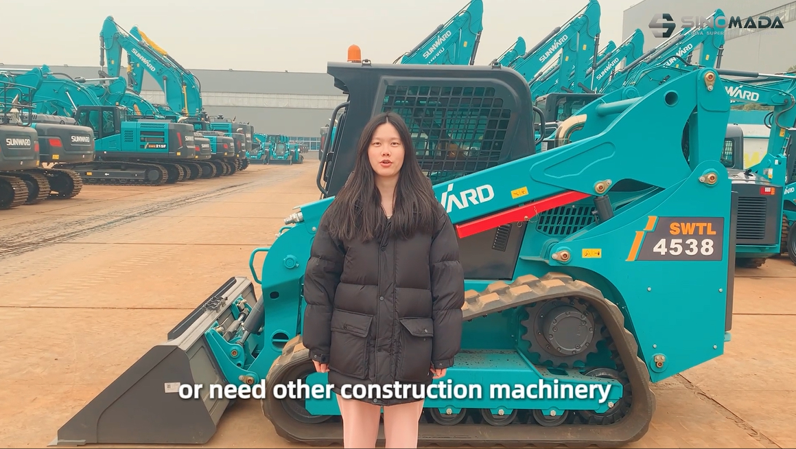 SWTL4538 Crawler Skid Steer Loader | Small But Mighty Construction Helper