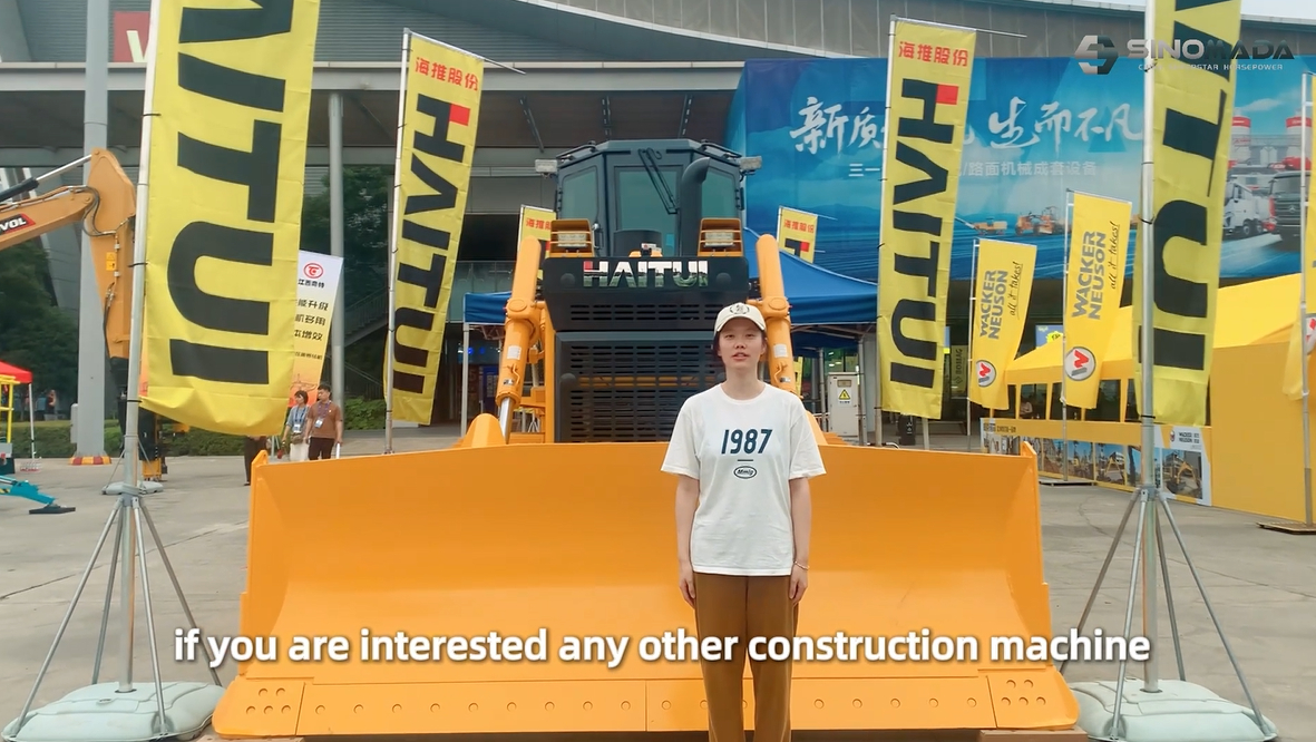 HAITUI HD16 Powerful Crawler Bulldozer for Tough Terrain