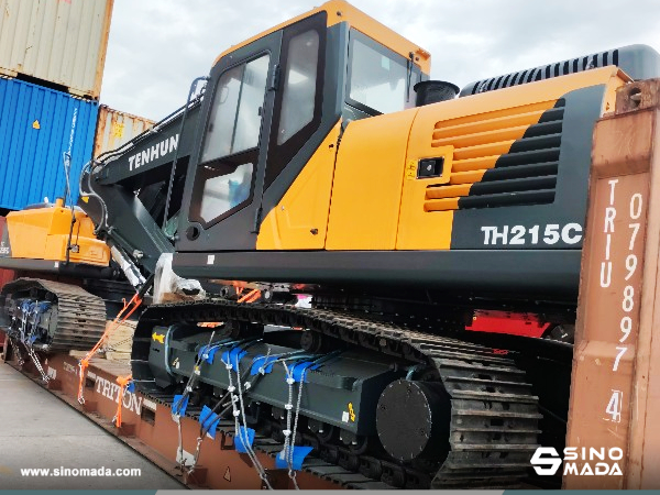 Guatemala - 1 Unit TENHUN TH215C Crawler Excavator