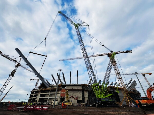 ZOOMLION Crane Technology Powering Reliable Lifting on Construction Sites