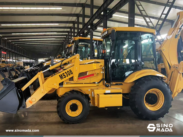 Mexico - 4 Units SHANMON MS308 Backhoe Loaders