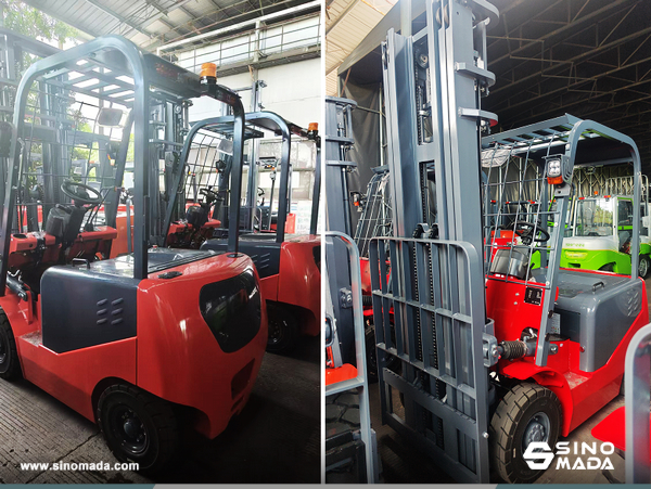 Mauritania - 2 Units JAC CPD18J Electric Forklifts