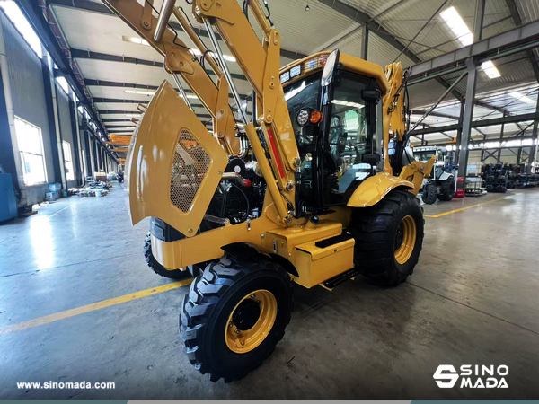 Mexico - 4 Units SHANMON MS308 Backhoe Loaders