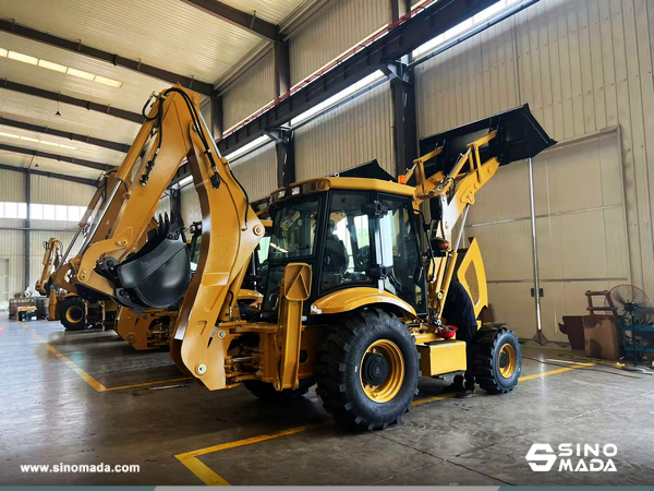 Mexico - 4 Units SHANMON MS308 Backhoe Loaders