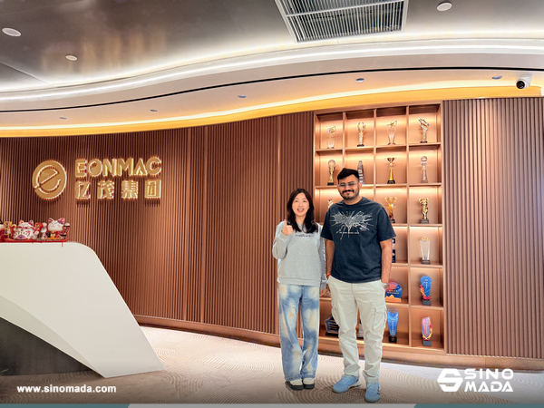 India Customer Visited SINOMADA Office