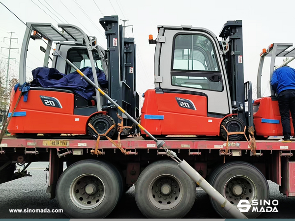 Greece - 1 Unit HELI CPD16 & 4 CPD20 Forklifts