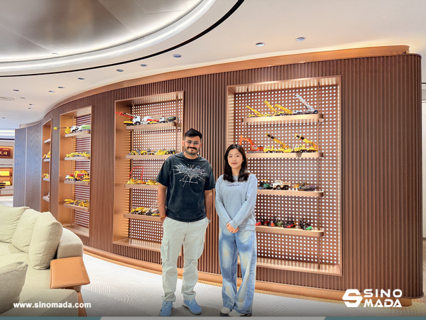 India Customer Visited SINOMADA Office