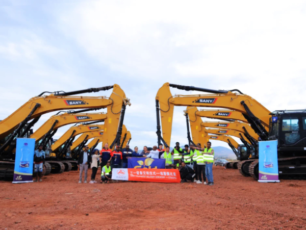 SANY Supports Africa’s Largest Airport Project in Ethiopia