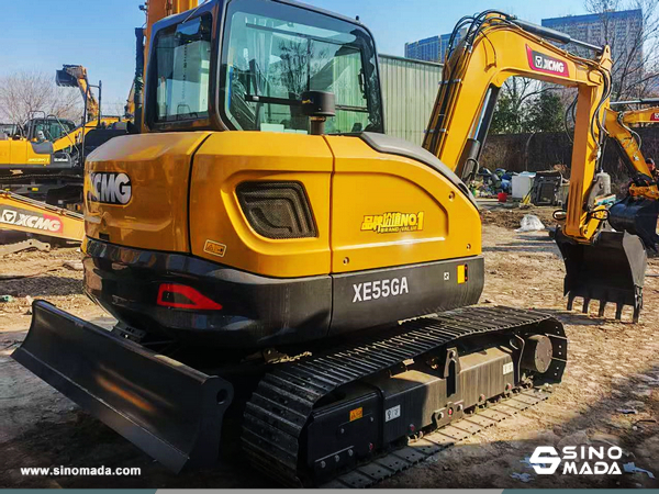 Seychelles - 1 Unit XCMG XMR403 Road Roller & 1 XE55GA & 1 XE60GA Excavators