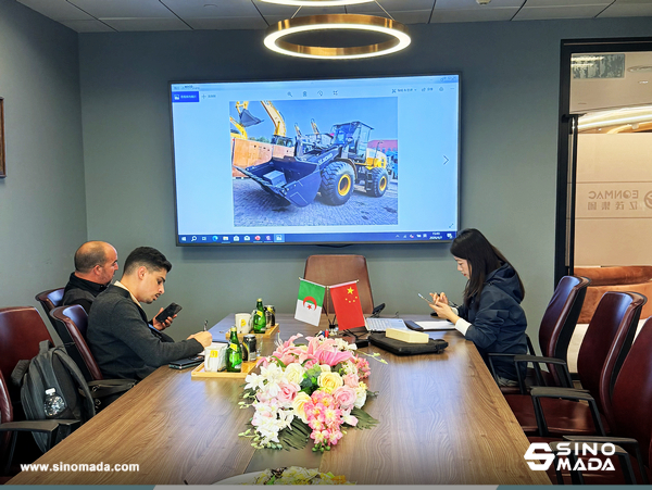 Algeria Customers Visited SINOMADA Office