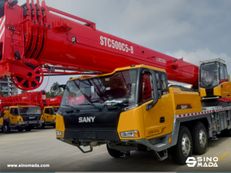 Congo - 1 Unit SANY STC500C5-8 Truck Crane