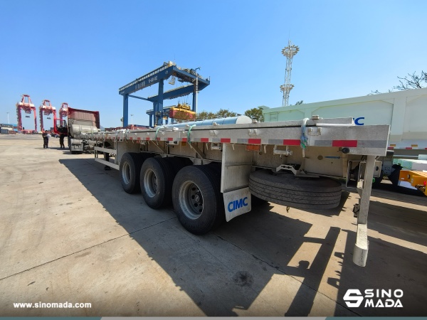 Algeria - 1 Unit CIMC 50T Semi Trailer