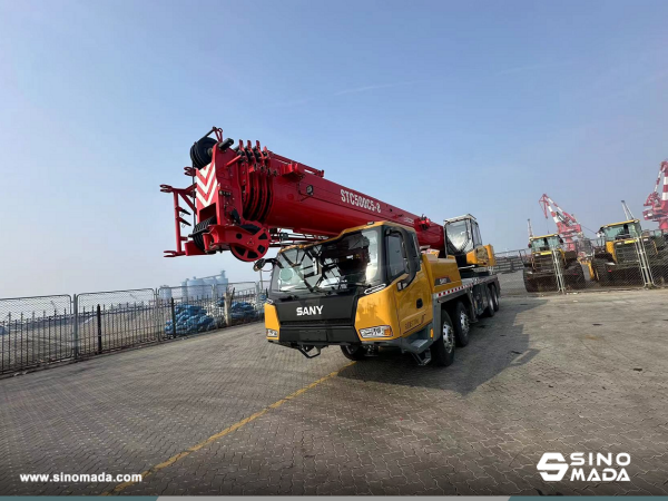 Romania - 1 Unit SANY STC500C5-8 Truck Crane