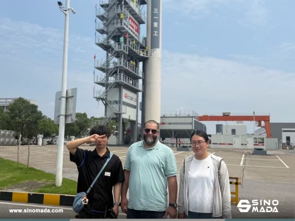 Algeria Customer Visited SANY Factory