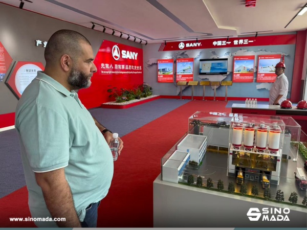 Algeria Customer Visited SANY Factory