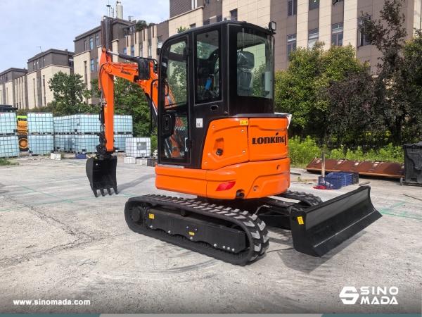 France - 1 Unit LONKING CDM6035 Excavator & 1 HELI SJYZ1012 Lift