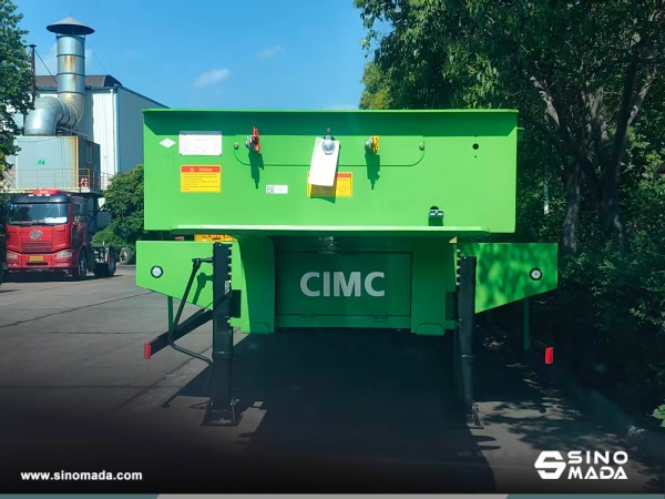 Algeria - 1 Unit CIMC 3Axle Semi-trailer
