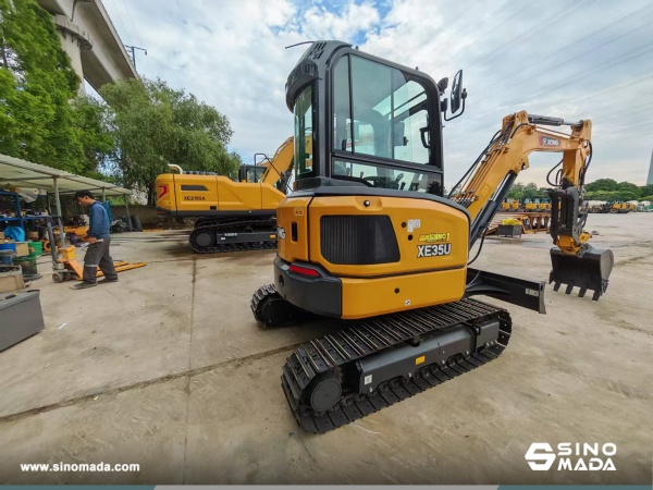 Jamaica - 1 Unit XCMG XE35U Excavator & XC870HK Backhoe Loader