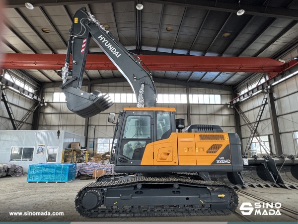 Algeria - 2 Units HYUNDAI HX220HD Excavator