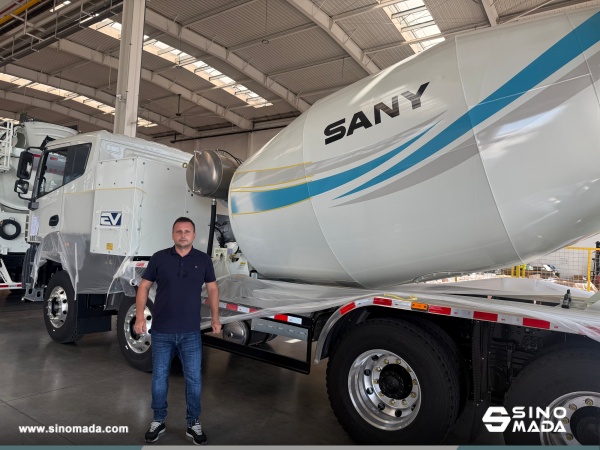 Romania Customer Visited SANY Factory