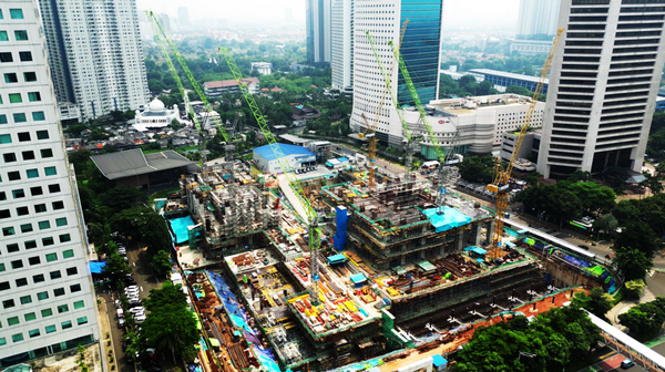 ZOOMLION Tower Cranes Help Build a New Landmark in Indonesia