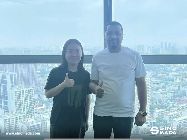 Algeria Customer Visited SINOMADA Office