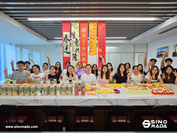 SINOMADA Celebrates Office Relocation with Joyful Gathering