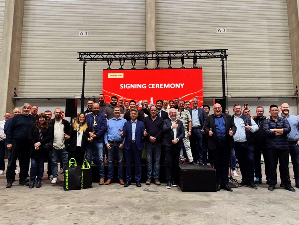 ZOOMLION Showcases Smart Equipment in Germany