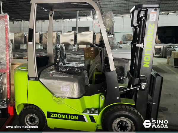 Uzbekistan - 2 Units ZOOMLION FD18 & DB15 Forklift and Pallet Handler