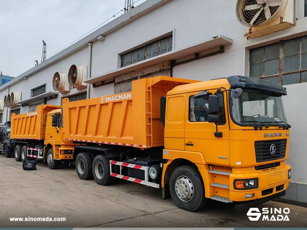 Algeria - 2 Units SHACMAN F2000 Dump Truck & 1 HELI CPCD30 Forklift